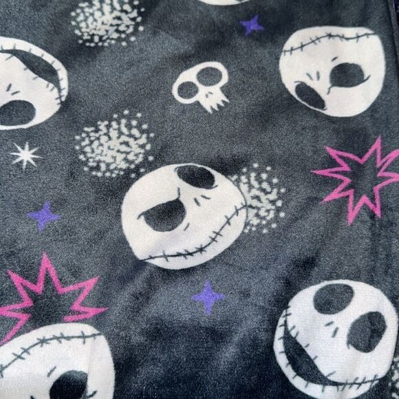 Tim Burton's The Nightmare Before Christmas velour pajama pants - Picture 3 of 6